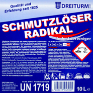 Alkalischer Grundreiniger 10 L - Schmutzlöser mit breitem Einsatzprofil