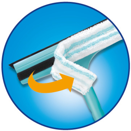 Leifheit Ersatzbezug Fensterwischer 3in1 micro duo