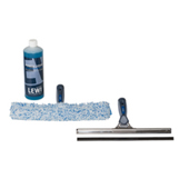 Lewi 26522 Fensterreinigungs Set 6 teilig Fensterputz Set praktisches Einsteigerset für perfekte Ergebnisse
