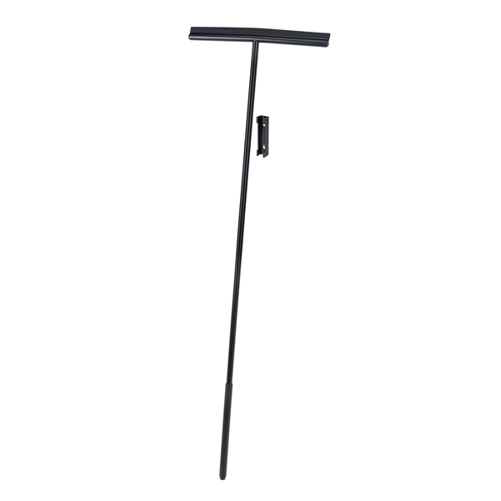 WENKO Edelstahl Boden-und Fensterwischer Rosole Schwarz | 40 cm Wischbreite
