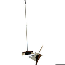 Zimmerbesen Komplett-Set | Besenbreite 280 mm | mit Kehrschaufel und Handfeger.