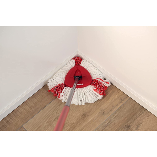 Vileda Turbo 2in1 Wischbezug Rot | Weiß
