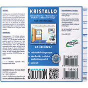 Kristallo 10 L Universeller Steingrundreiniger