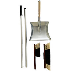 Zimmerbesen Komplett-Set | Besenbreite 280 mm | mit Kehrschaufel und Handfeger.