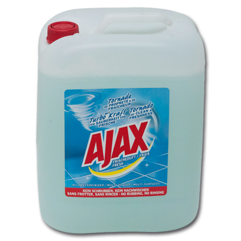 AJAX Allzweckreiniger - Glänzende Oberflächen ohne Nachwischen, 10 l