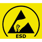 Kehrgarnitur mit Standschaufel Haug Futura schwarz ESD antistatisch | für rückenschonendes Arbeiten