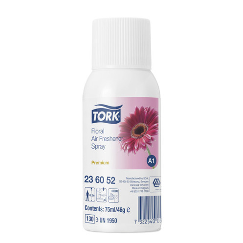 Tork Lufterfrischer Spray mit Blütenduft A1 236052 / 12x75ml Nachfüller