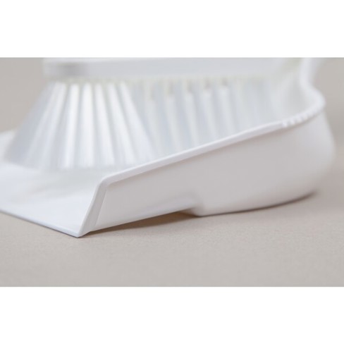 Hygiene-Kehrgarnitur | Kunststoff | Polyesterborsten 0.25 | wei 224049-YY