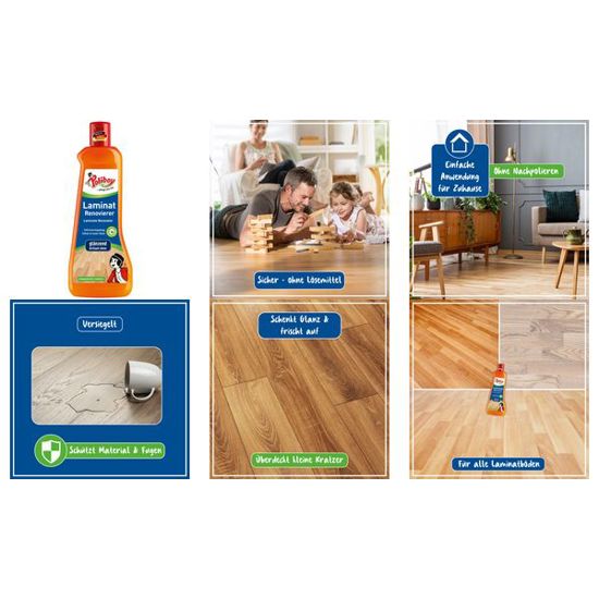 Laminat Renovierer - 500 ml für strahlend saubere Böden