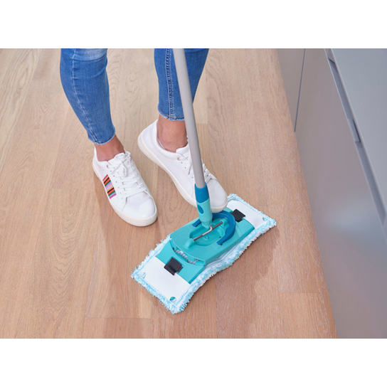 Leifheit 52120 Wischsystem & -eimer Einzeltank Blau | Grün