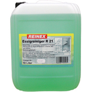 Essigreiniger 10 L - Klassischer Badreiniger auf Essigbasis für Sanitärbereich - Ideal für Fliesen