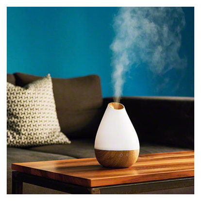 Ultraschall Luftbefeuchter Aroma Diffuser | edle Holzoptik | Raumluftbefeuchter