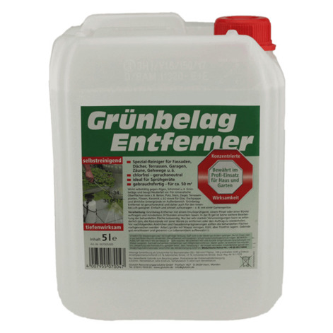 Glutolin Grünbelag-Entferner für Steinoberflächen - Effektives Spezialreinigungsmittel
