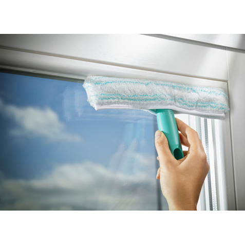 Leifheit 51003 Elektrischer Fensterreiniger Blau | Weiß