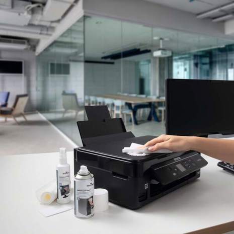 Effektives PC-Reinigungsset - Reinigungsspray für Bildschirme und Gehäuse