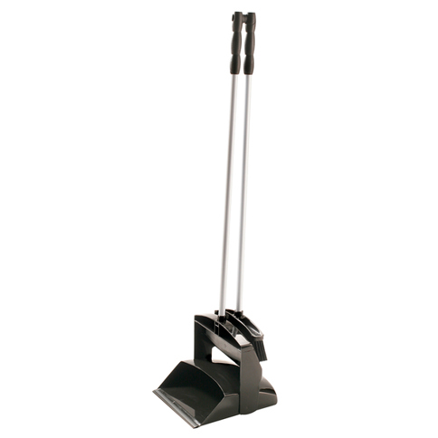 Haug Bürsten | Futura Kehrgarnitur | schwarz | B: 250mm | L: 260mm | H: 1000mm
