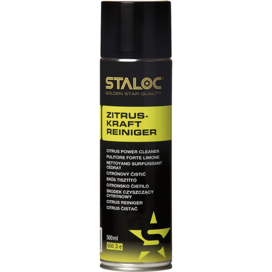 Zitrusreiniger Reinigungsspray für Metall & Kunststoff + Mikrofasertuch