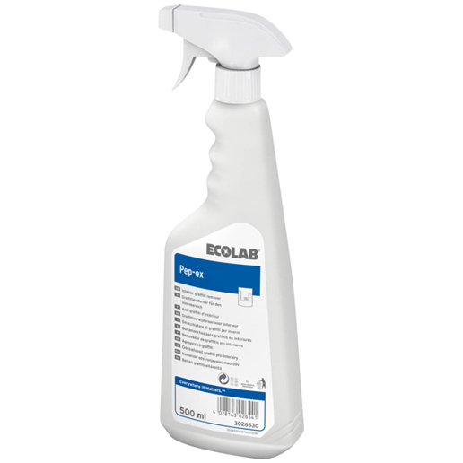 ECOLAB Pep Ex Spezial-Fleckentferner 500 ml Biologisch abbaubarer Fleckenentferner aus der Sprühflasche 500 ml
