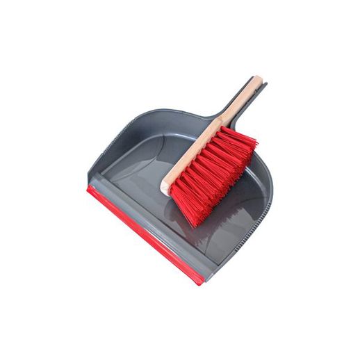 Peggy Perfect Baustellen-Kehrgarnitur | grau/rot (6422036)