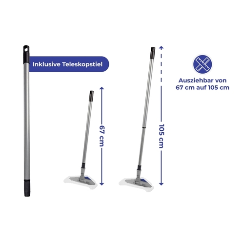 Maximex Multiflex-Wischer | Für Fliesen | Fenster und Böden geeignet