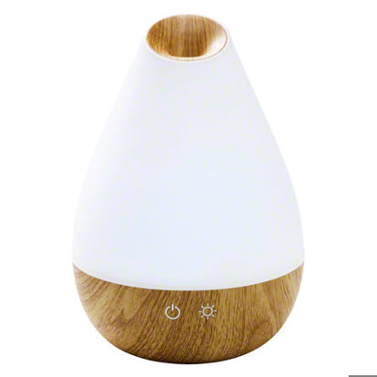 Ultraschall Luftbefeuchter Aroma Diffuser | edle Holzoptik | Raumluftbefeuchter