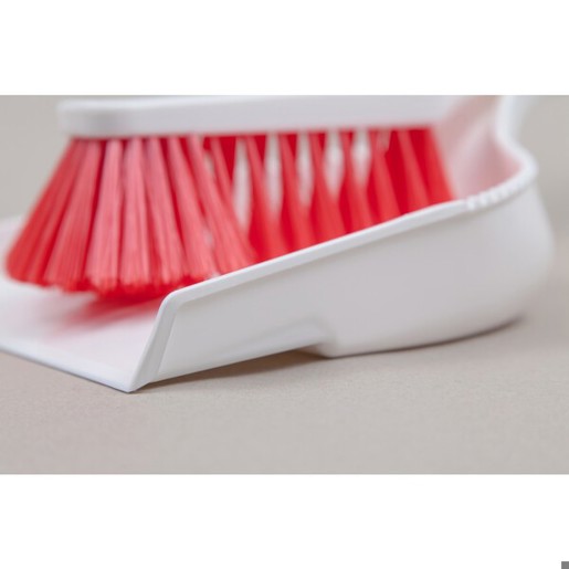 Hygiene-Kehrgarnitur | Kunststoff | Polyesterborsten 0.25 | wei 224051-YY