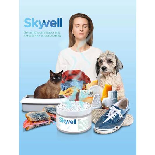 Skyvell Geruchsentferner-Gel | 250g