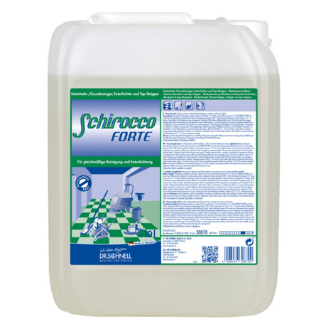 10 Liter Grundreiniger Kanister – SCHIROCCO FORTE