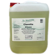 CLARETTA Zitrone - 10L konzentrierter Alkoholreiniger mit frischem Zitronen-Duft für Oberflächen