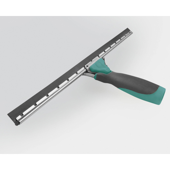 Leifheit 59115 Fensterreinigungsgerät 45 cm Schwarz | Edelstahl | Türkis