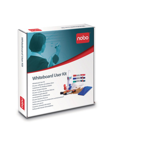 Whiteboard Starter-Kit mit 32 Teilen - Reinigungsspray Set