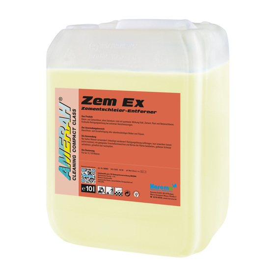 Zementschleierentferner 10 Liter - Grundreiniger für effektive Flächenreinigung