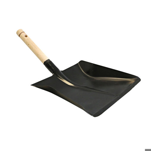 Kehrschaufel | Metall | schwarz | L: 42cm