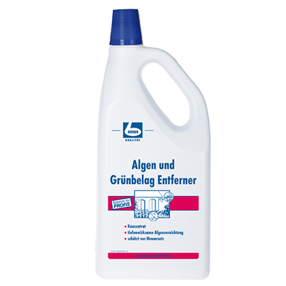 Algen- und Grünbelag Entferner 2 l - Steinreiniger für effektive Reinigung