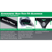Unger AC920 Fensterwischer ErgoTec Ninja Schiene 92 cm High-Tech-T6 Aluminium | Material aus dem Flugzeugbau