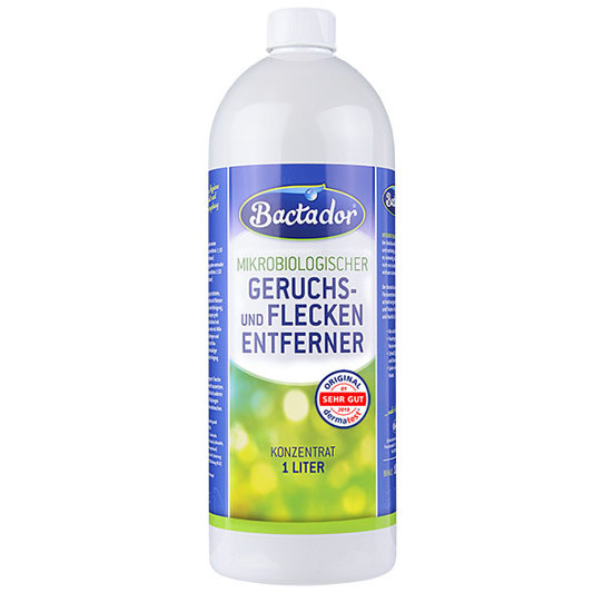 Geruchs- und Fleckenentferner Konzentrat 1 L Bactador (1 Stück)