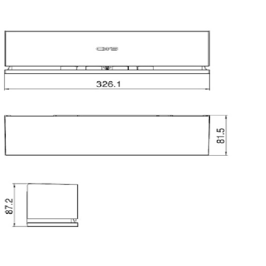 CWS Panel Basis Grün für Duftspender Paradise Air Bar