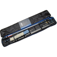 Lewi 16501 Fensterreinigungs Set 12-teilg 4 x 100 cm komplette Grundausstattung mit stabliler Nylon-Tasche