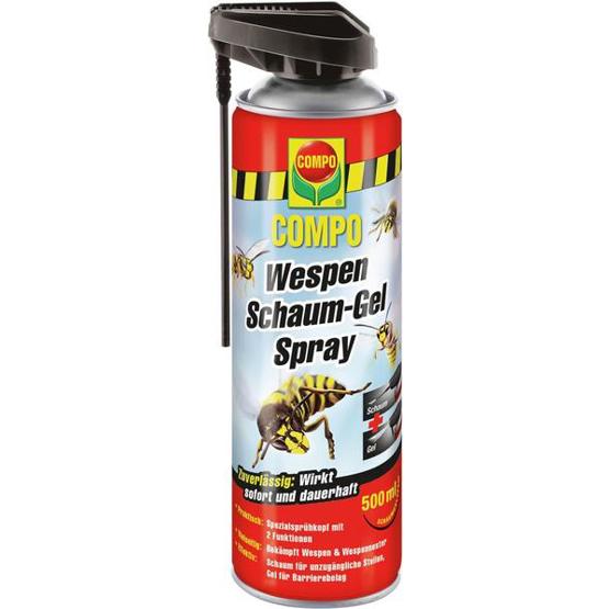 Wespen-Schaum-Gel Spray 500 ml - Effektives Reinigungsspray gegen Wespen