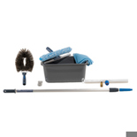 Lewi 26524 Fensterputz Set Lewi Super Maxi Professional 9 teilig | umfassendes Komplettpaket für perfekte Ergebnisse