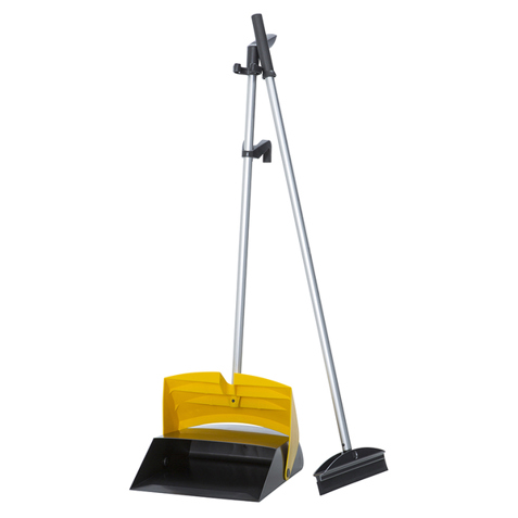 Vermop Kehrset Des | grau-gelb | B: 28,5cm | L: 18cm | H: 110cm