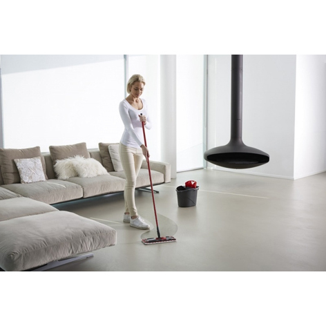 Vileda Ultramax Mop Set Mopp Trocken&Nass Schwarz | Rot