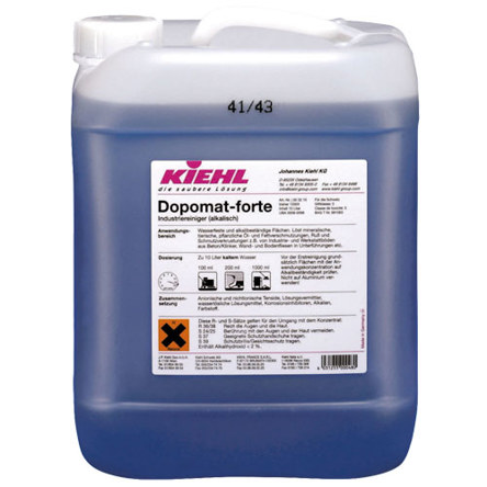 Dopomat-forte 10 l Alkalischer Industriereiniger - Wischpflege