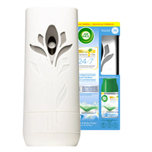 Air Wick Freshmatic Max Starterset Cotton weisser Flieder Lufterfrischer plus 250 ml Raumspray Cotton weißer Flieder