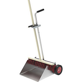 Standkehrschaufel DUSTY SPECIAL 50 | mobil | inkl. Besen | Aluminium.