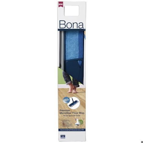 Bona CA101065 Mopp Nass Mikrofaser Blau