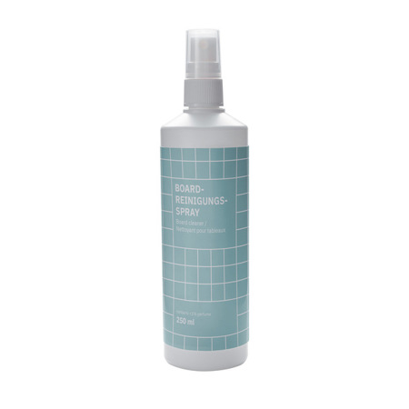 Reinigungsspray für Whiteboards, Glasboards und geschlossene Oberflächen - 250 ml