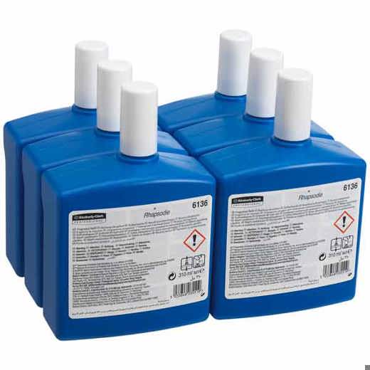 Kimberly-Clark Professional™ Duft-Lufterfrischer Rhapsodie Nachfüllpackung | 6 Flaschen x 310 ml 6 x 310 ml