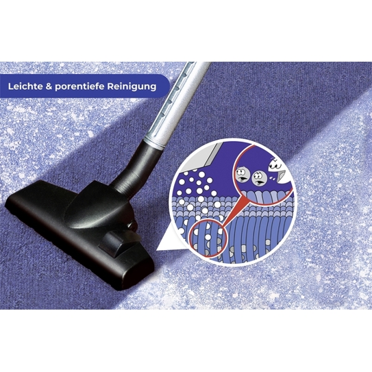 Maximex Teppich-Reinigungspulver 3er Set | Staubarm und schnelltrocknend