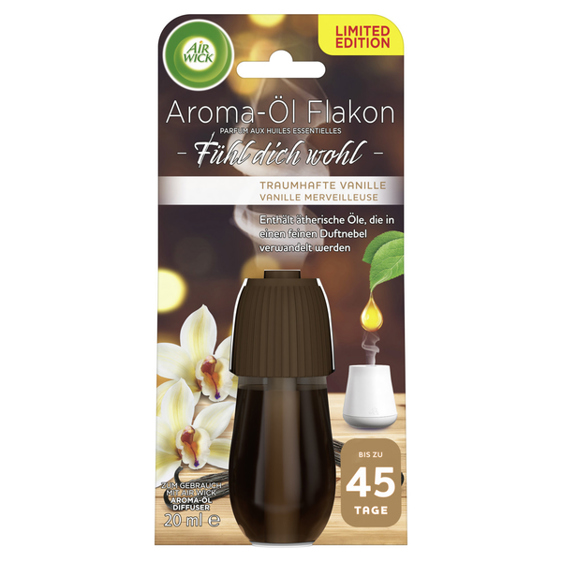 Aroma-Öl Flakon Traumhafte Vanille - Duftspender Nachfüllung